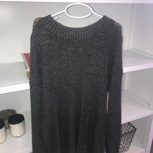 American Eagle Dark Grey Sweater Perfect Condition